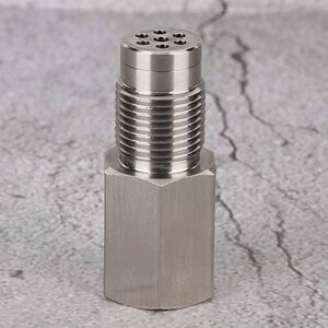 O2 Oxygen Sensor Spacer / O2 Center Spacer Metal Adapter and Filter Set